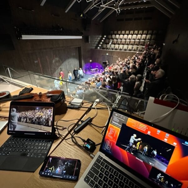 Stream einer Theaterproduktion im Zirkus des Wissens